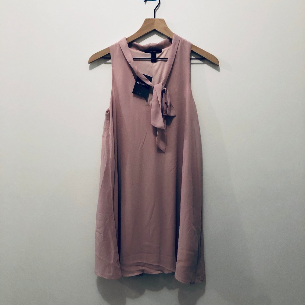 Forever 21 Chiffon Trapeze Dress